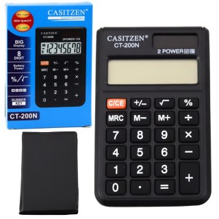 Mały Kalkulator Kieszonkowy Z Etui Wyświetlacz 8- Cyfrowy