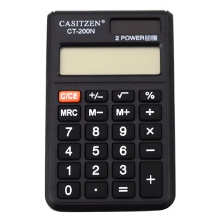 Mały Kalkulator Kieszonkowy Z Etui Wyświetlacz 8- Cyfrowy