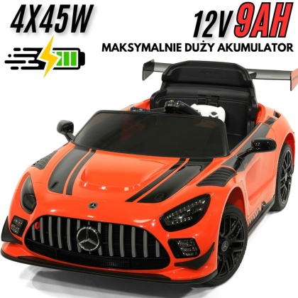 Auto na akumulator Mercedes GTR V2026 4x4 + PILOT SKÓRA MP3