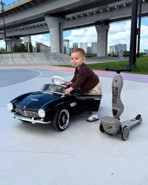 Pojazd BMW 507 Retro Czarny