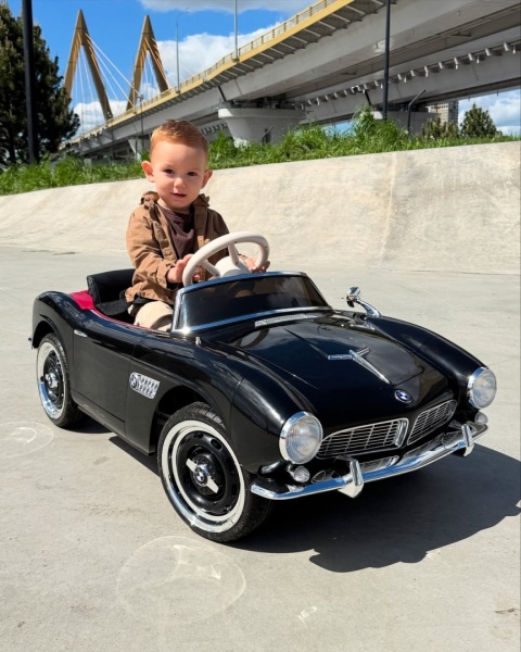 Pojazd BMW 507 Retro Czarny