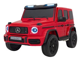 Pojazd Mercedes Benz G63 AMG XXL Lakierowany Czerwony