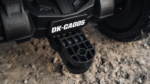 Quad Can Am Outlander 4x4 na akumulator 12V 14Ah + PILOT Czarny