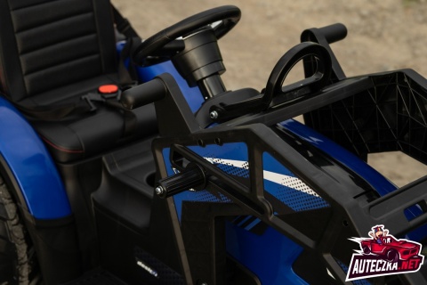 Wielki traktor/koparka na akumulator 720-T z przyczepką 24V 2x200W + POWIĘKSZONY AKUMULATOR [SX2068]