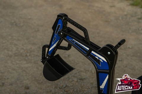 Wielki traktor/koparka na akumulator 720-T z przyczepką 24V 2x200W + POWIĘKSZONY AKUMULATOR [SX2068]