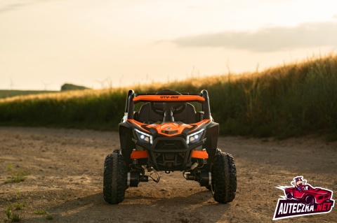 Autko na akumulator Buggy Madman UTV-MX 4x4 Biały