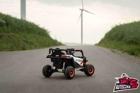 Autko na akumulator Buggy Madman UTV-MX 4x4 Biały