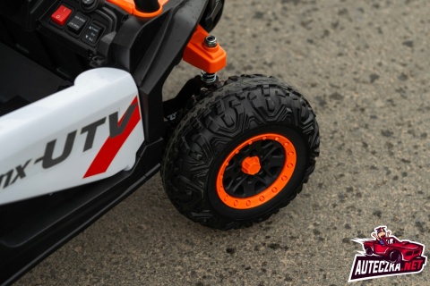 Autko na akumulator Buggy Madman UTV-MX 4x4 Biały