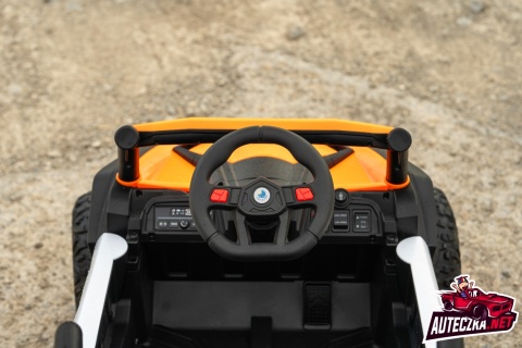 Autko na akumulator Buggy Madman UTV-MX 4x4 Biały