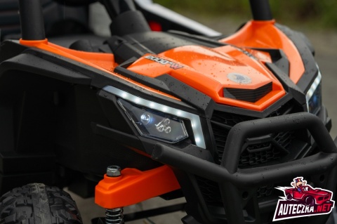 Autko na akumulator Buggy Madman UTV-MX 4x4 Biały