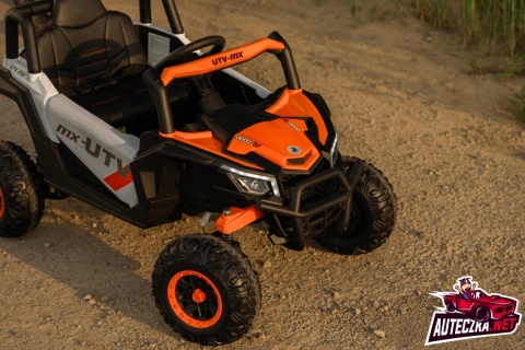 Autko na akumulator Buggy Madman UTV-MX 4x4 Biały