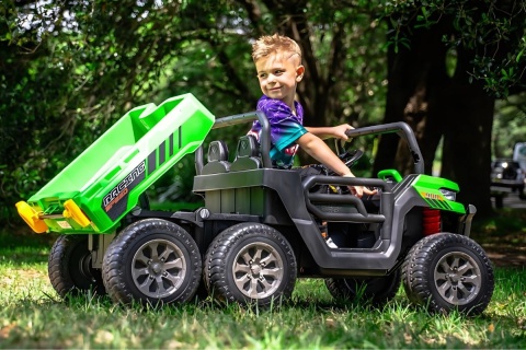 Auto na akumulator XMX623B 24V Farmer Truck ELEKTRYCZNY KIPER 320W MOCY + POWIĘKSZONY AKUMULATOR 24V9Ah