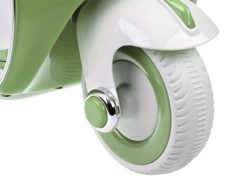 Klasyczny Skuter na akumulator elektryczny dla dziecka PA0330 zielony