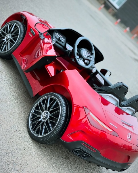 ORYGINALNY MERCEDES SL 63, PEŁEN WYPOSAŻENIE, LAKIER, 24 V JAKOŚĆ/DK-SL63