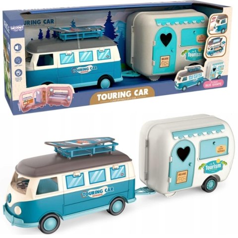 WOOPIE Kamper z Przyczepką Efekty Świetlne i Dźwiękowe