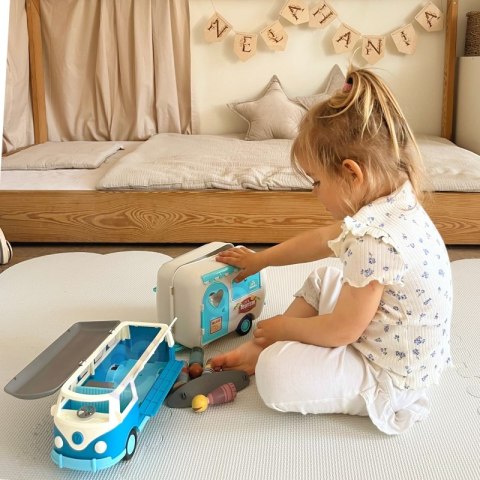 WOOPIE Kamper z Przyczepką Efekty Świetlne i Dźwiękowe