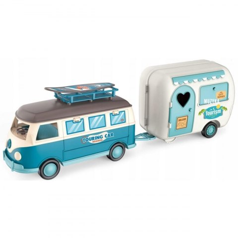 WOOPIE Kamper z Przyczepką Efekty Świetlne i Dźwiękowe