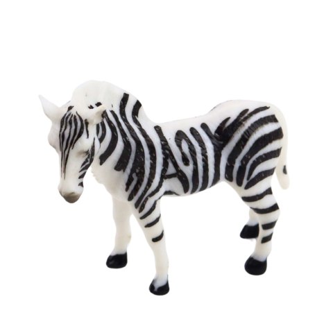 Zestaw Mini Figurki Dzikie Zwierzęta Żyrafa Zebra Lew 6-8cm 6szt