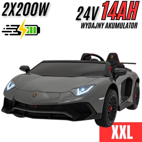 Pojazd Lamborghini Aventador SV Szary