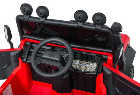 Pojazd Land Rover Defender 110 SVX Concept Czerwony