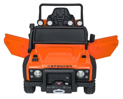 Pojazd Land Rover Defender 110 SVX Concept Pomarańczowy