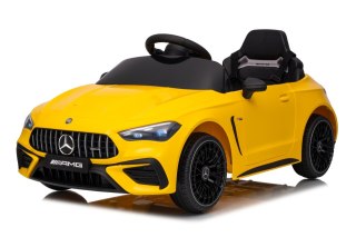 Pojazd Mercedes Benz AMG CLE 53 Żółty