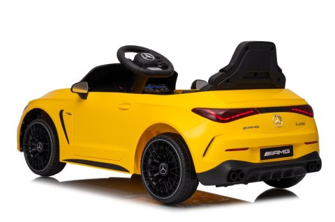 Pojazd Mercedes Benz AMG CLE 53 Żółty