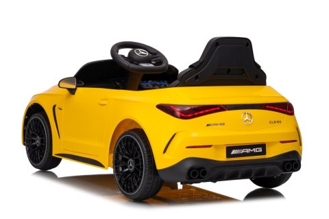 Pojazd Mercedes Benz AMG CLE 53 Żółty