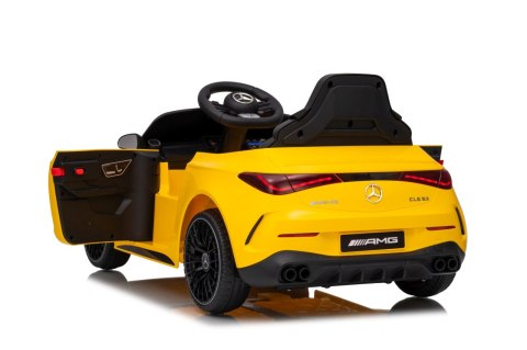 Pojazd Mercedes Benz AMG CLE 53 Żółty