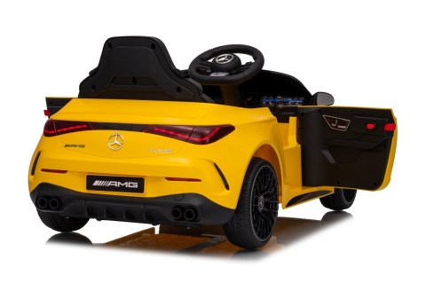 Pojazd Mercedes Benz AMG CLE 53 Żółty
