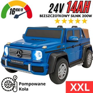 Pojazd Mercedes Benz MAYBACH G650 STRONG Niebieski