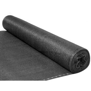 Siatka Cieniująca Na Ogrodzenie Płot Maskująca Szara 1.5M 25M 70g/m²