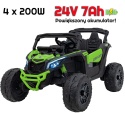 Auto na Akumulator BUGGY Can-am Maverick TURBO RR 24V 4x200W ZIELONY