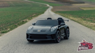 Auto na akumulator Porsche 911 GT3 24V 14Ah Czarny Lakierowany+ 4x200W MOCY + PILOT