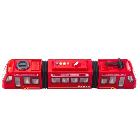 Metro Miejskie Otwierane Drzwi Światła Dźwięki Czerwone 1:16