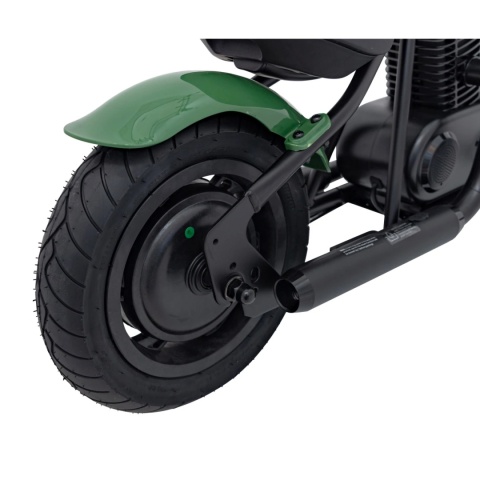 Motor CHOPPER Elektryczny Dla Dzieci HyperGoGo Cruiser 12 do 16km/h zielony