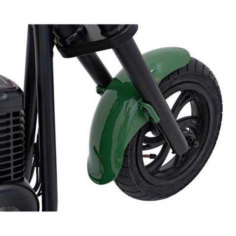 Motor CHOPPER Elektryczny Dla Dzieci HyperGoGo Cruiser 12 do 16km/h zielony
