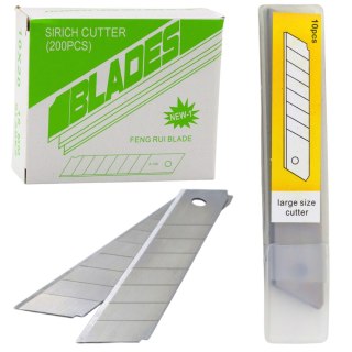 Ostrza Segmentowe Wymienne 14 Segmentów 18mm 10szt