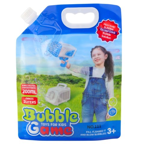 Płyn Do Baniek Mydlanych Koncentrat 200ML Do Rozrabiania 2L Roztworu