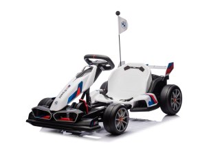 Pojazd Gokart BMW z Funkcją Driftu Biały