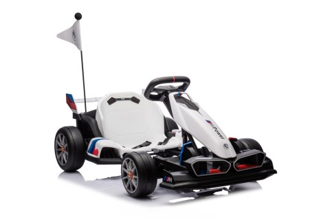 Pojazd Gokart BMW z Funkcją Driftu Biały