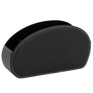 Pojemnik Organizer Na Piloty 5 Przegród Ekoskóra Czarny