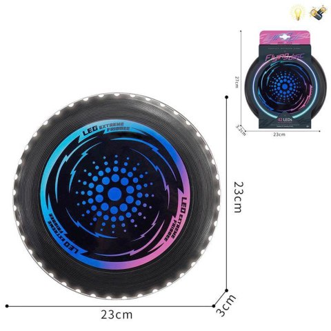 Świecące Frisbee 23cm