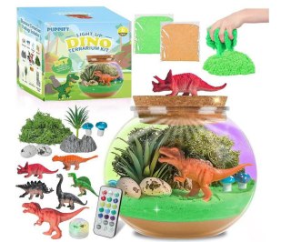 Zasilana Świecąca Kula Świat Dinozaurów