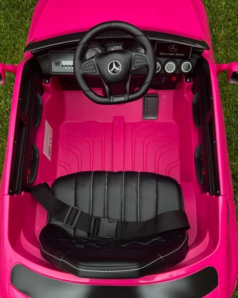 Auto na Akumulator Mercedes GLC COUPE 63S Różowy 4x45W + LITOWOJONOWY AKUMULATOR 12V 7,5Ah