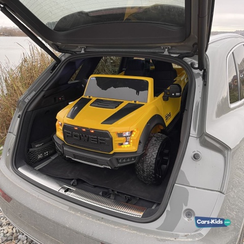 OUTLET! JEEP RAPTOR F150 4x4 AUTO NA AKUMULATOR 12Ah PILOT KOŁA EVA SKÓRA 4X4