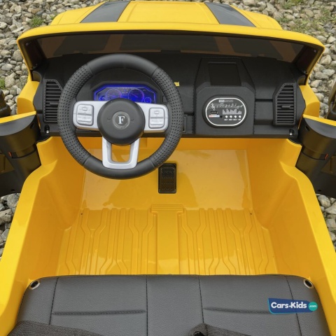 OUTLET! JEEP RAPTOR F150 4x4 AUTO NA AKUMULATOR 12Ah PILOT KOŁA EVA SKÓRA 4X4