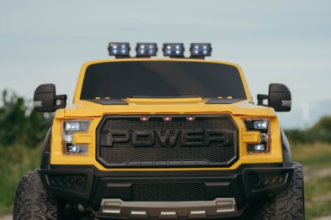 OUTLET! JEEP RAPTOR F150 4x4 AUTO NA AKUMULATOR 12Ah PILOT KOŁA EVA SKÓRA 4X4