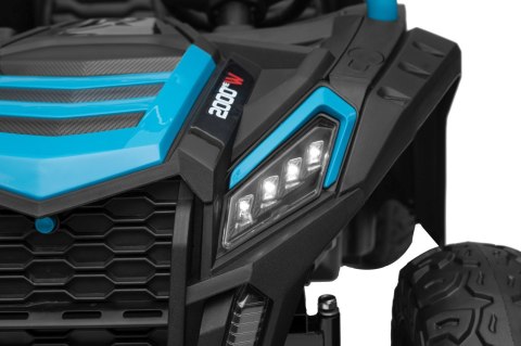 Pojazd Buggy ATV Racing 4x4 Błękitny