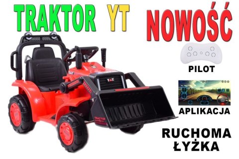 SUPER TRAKTOR Z ŁYŻKĄ YT - NA AKUMULATOR , PILOT, APLIKACJA/YT1066
